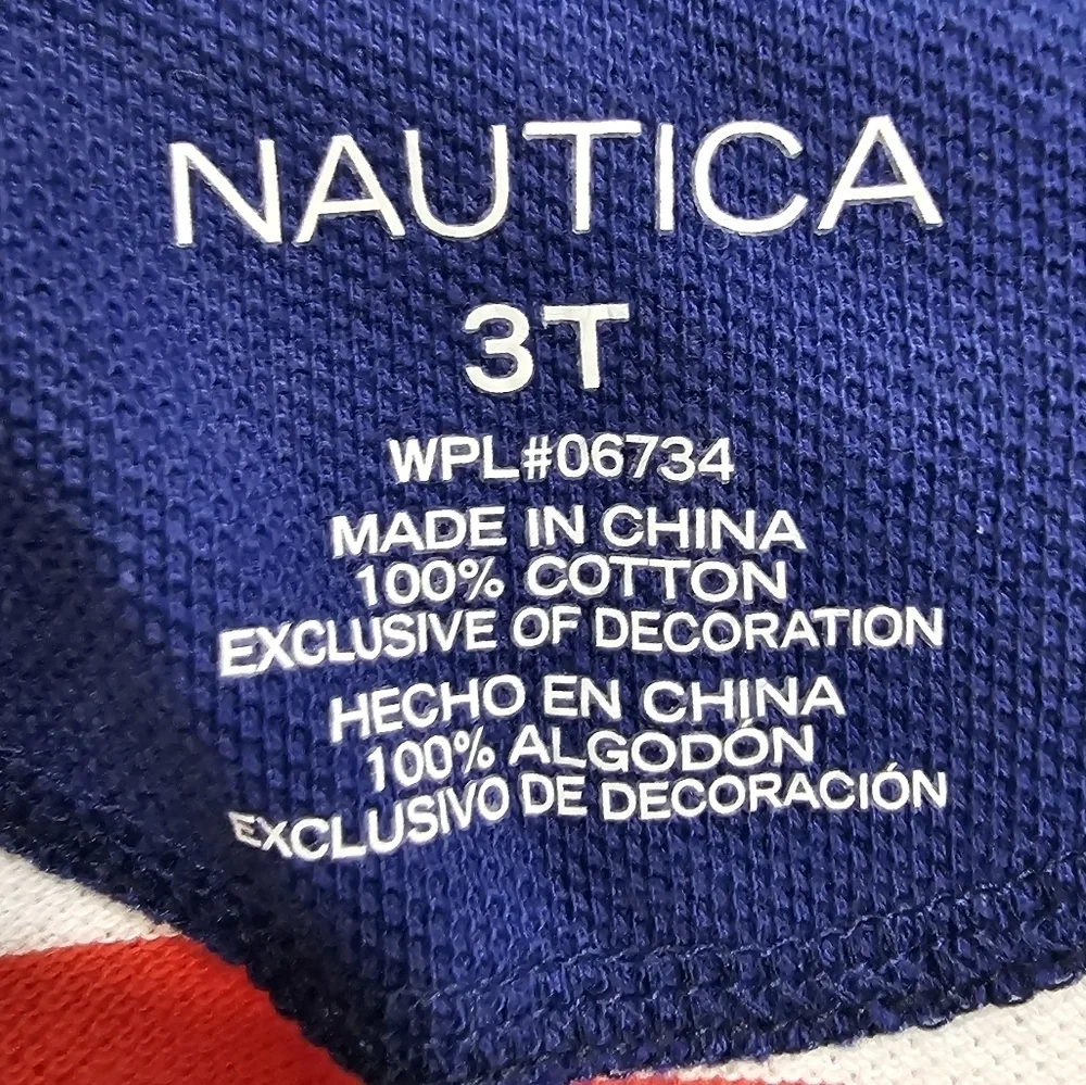 Nautica girls red